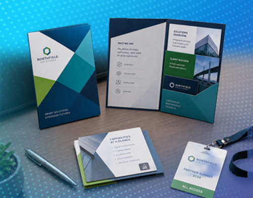 6x9 Presentation Folder